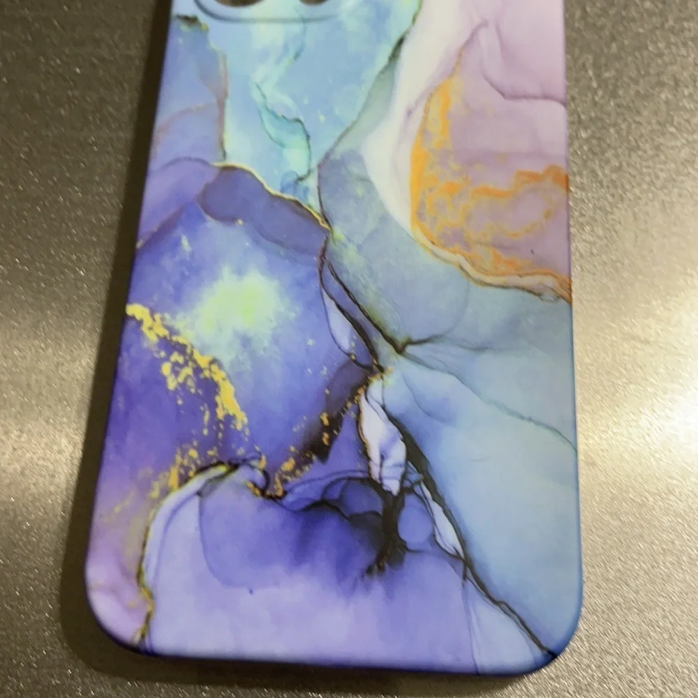 New soft marble phone case - 12 pro max